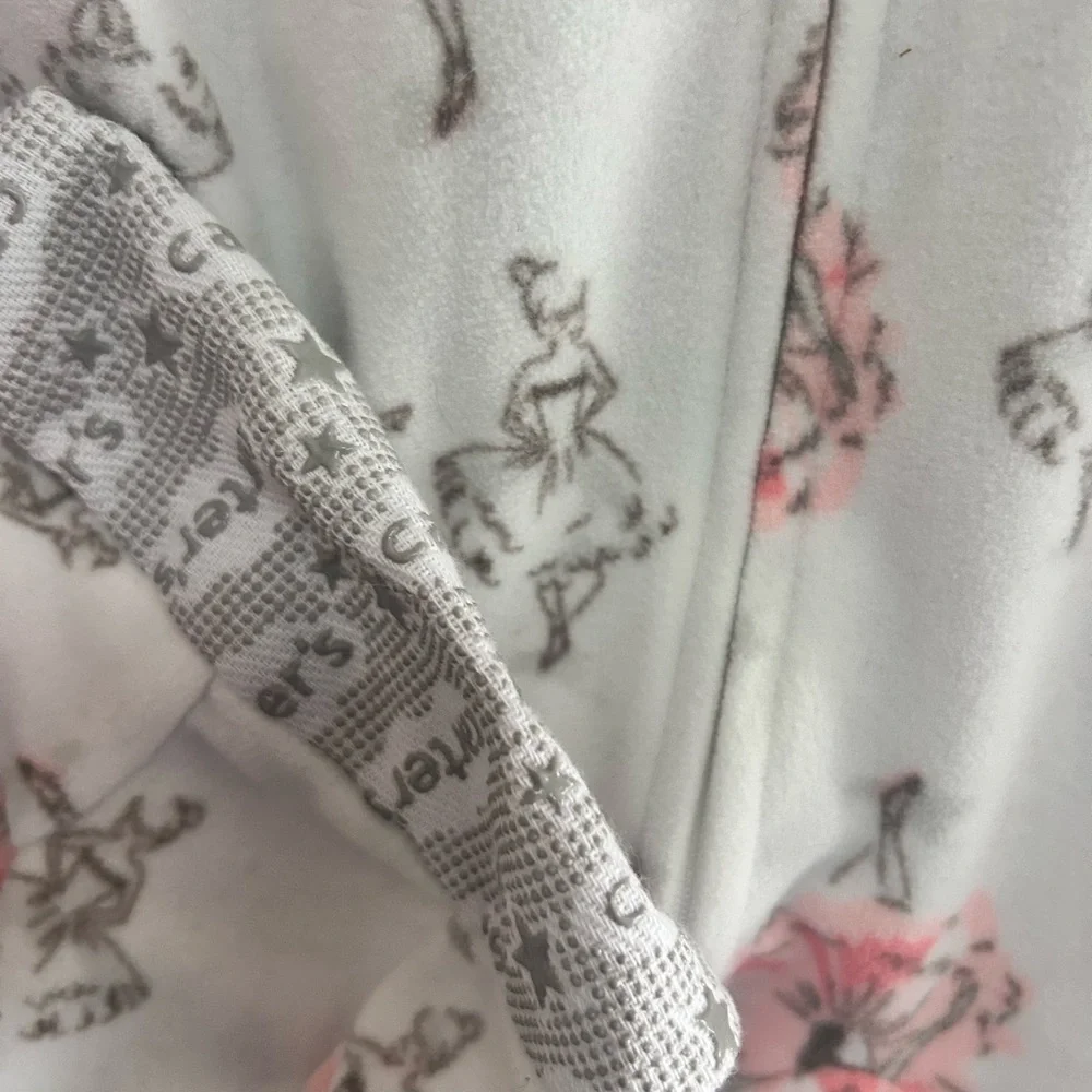 Carter's Pink and White Ballerina Footie